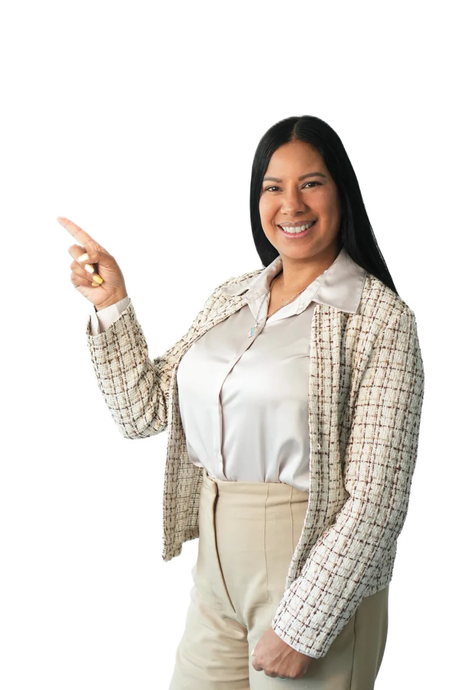 Jacqueline Blondel, agente de seguros